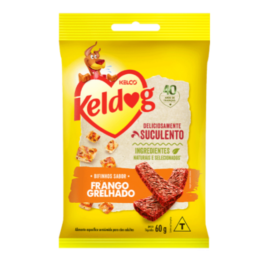 Bifinho P/caes Keldog 60g Frango Grelhado