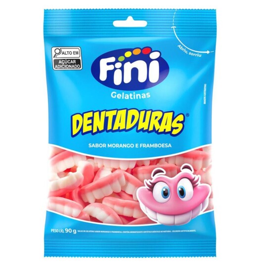 Bala Fini 80g Dentaduras