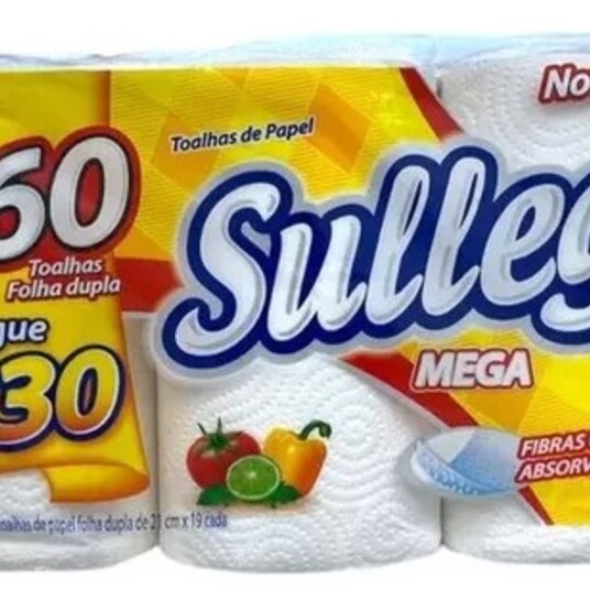 Toalha de Papel Sulleg 360f 3rolos