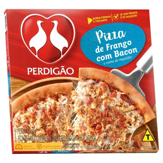 Pizza Perdigao 460g Frango C/bacon