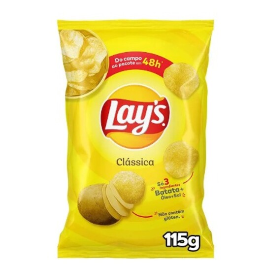 Batata Lays 115g Classica