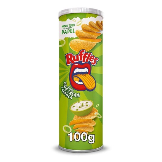 Batata Ruffles 100g Sour Cream/c.