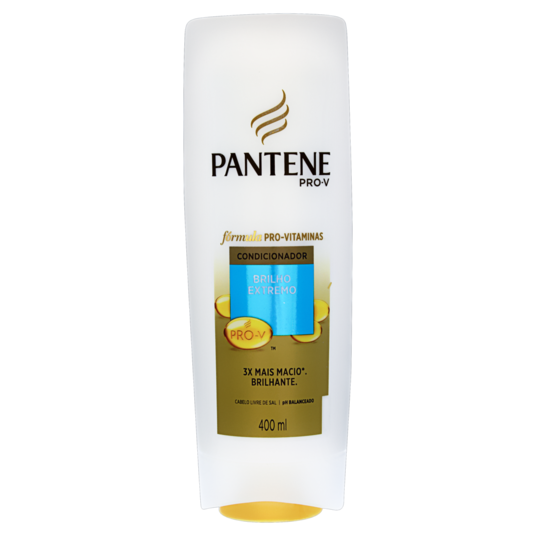 Cond.pantene 400ml Brilho Extremo