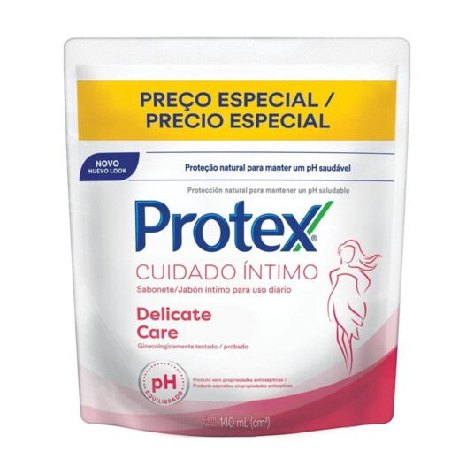 Sabonete Int.protex 140ml Delicate Refil