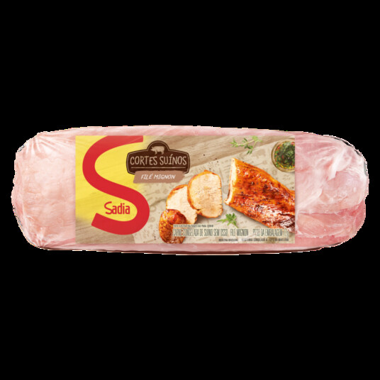 Embutido File Mignon Suino Sadia Kg Pedaco