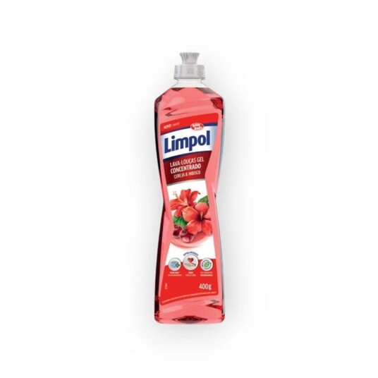 Lava Loucas Gel Limpol 400g Cereja/hibisco
