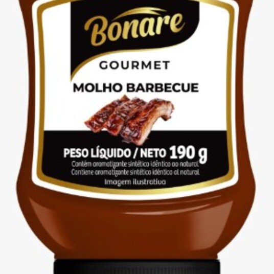 Molho Barbecue Gourmet Bonare 190g