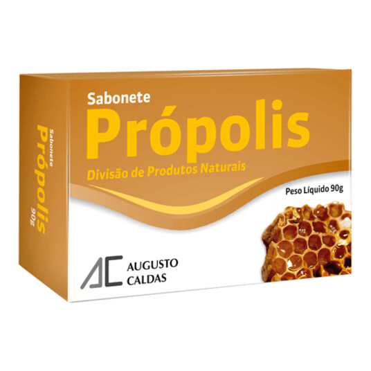 Sabonete Barra Augusto Caldas 90g Propolis