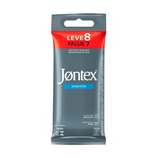 Preservativo Jontex L8p7 Lubrificado