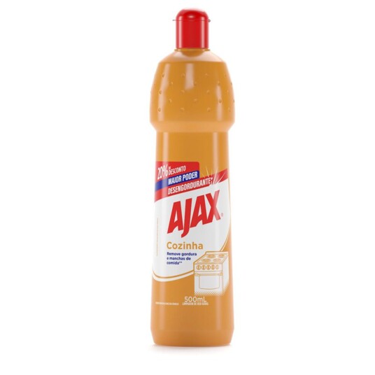 Deseng.squeeze Ajax 500ml Cozinh.20%desc.