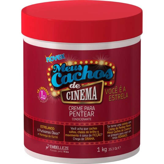Creme de Pentear Novex 1kg Meus Cachinhos