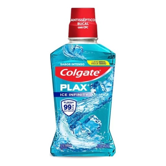 Enxaguante Bucal Colgate L500p350ml Ice Plax