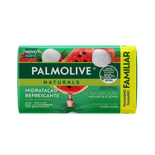 Sabonete Barra Palmolive 150g Melancia Lichia