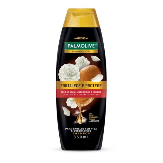 Shampoo Palmolive 350ml Fortalece/prot.