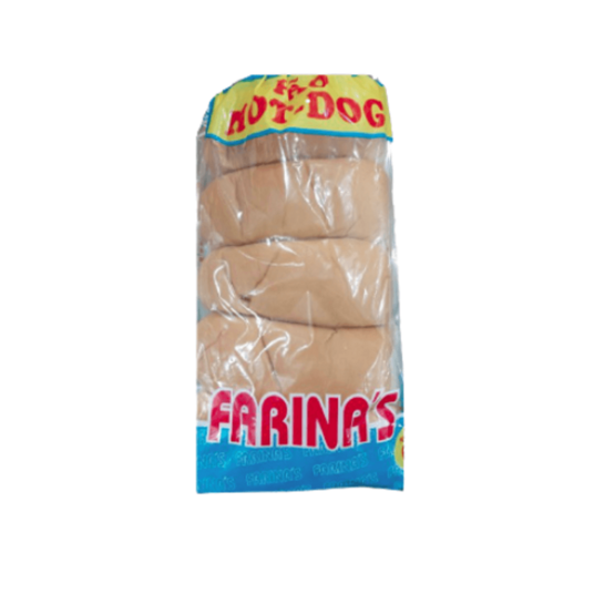 Pao P/hot Dog Ravis 600g C/5 Branco