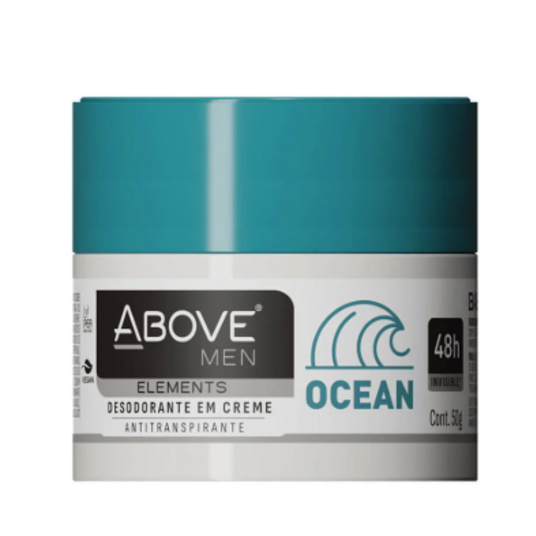 Desod.creme Above 50g Elements Ocean