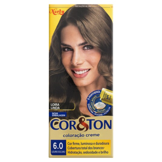 Tintura Cor e Ton 135g N60 Louro Escur