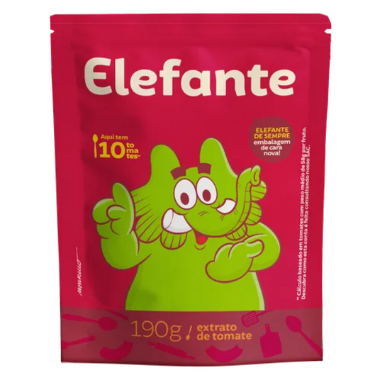 Extrato de Tomate Elefante 190g