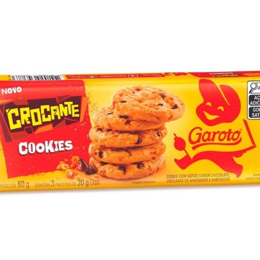 Cookies Garoto 60g Crocante