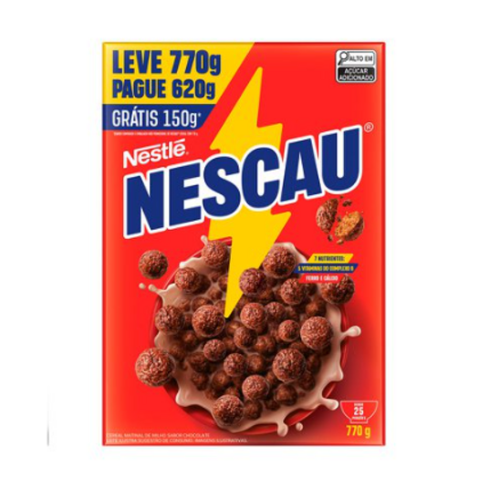 Cereal Matinal Nescau 770g Lv770pg620