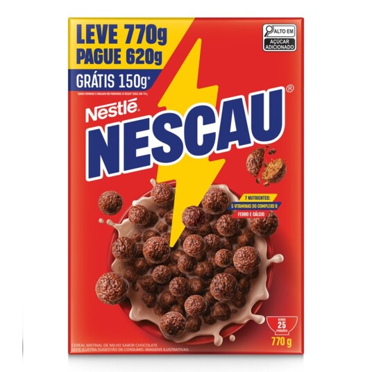 Cereal Matinal Nescau 770g Lv770pg620