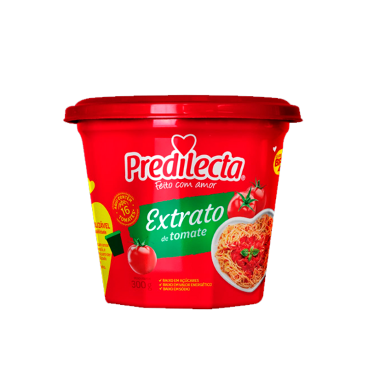 Extrato de Tomate Predilecta 300g Pote