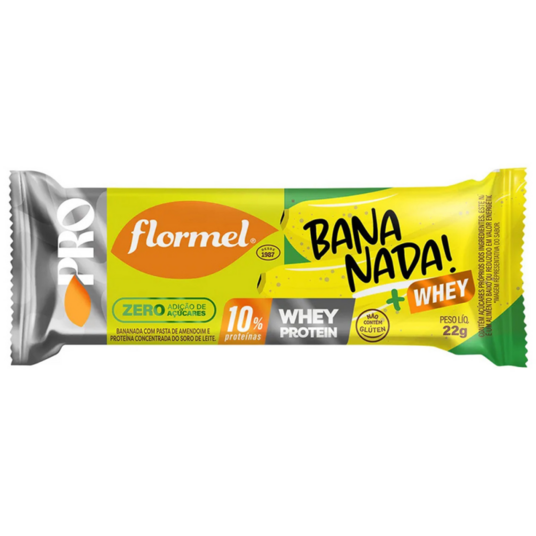 Bananada Flormel 22g C/proteina