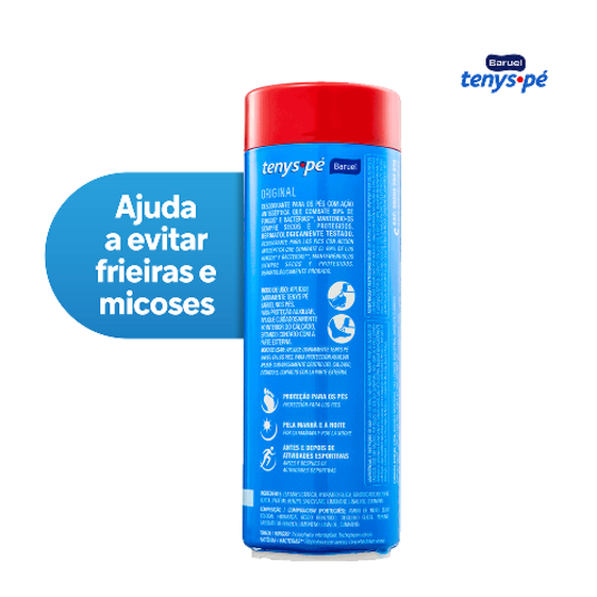 Tenys Pe Baruel em Po 100g Original