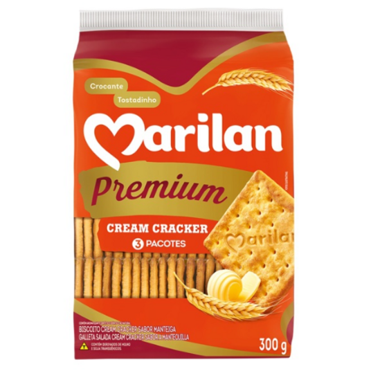 Biscoito Cr.cracker Marilan 300g Manteig.premium