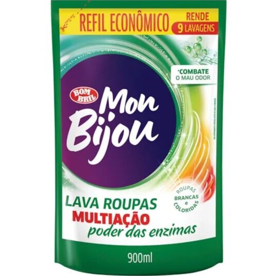 Lava Roupa Mon Bijou 900ml Roup.bca/col.sc