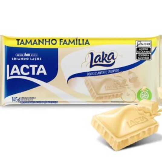 Chocolate Lacta 145g Laka