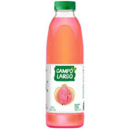 Suco Integral Campo Largo 900ml Goiaba Maca