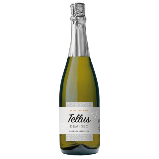 Espumante Tellus 750ml Branco Demi Sec