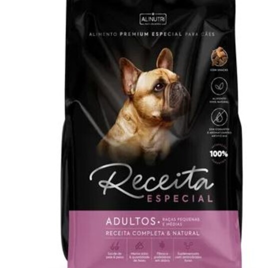 Racao P/caes Receita Especial15kg Ad.racas Peq.m.