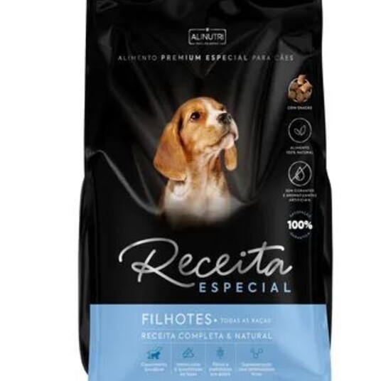 Racao P/caes Receita Especial15kg Filhotes