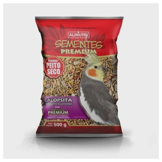 Semente Premium 500g Calopsita