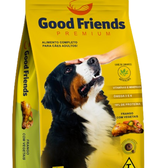 Racao Good Friends 7kg Fgo./vegetais