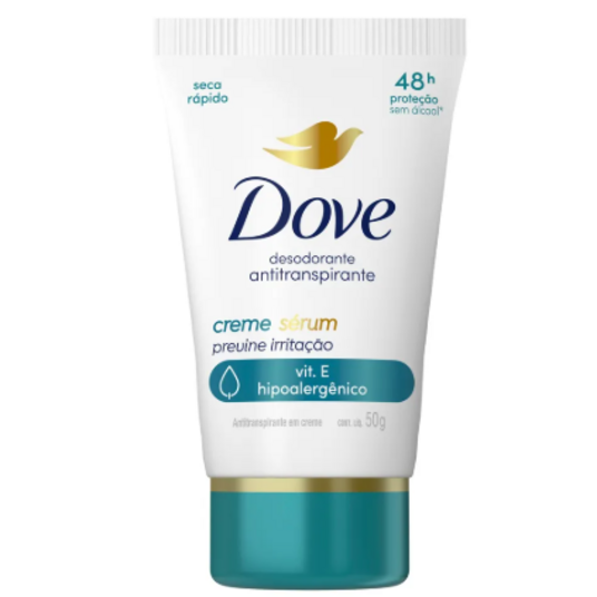 Desod.creme Serum Dove 50g Previne Irritac