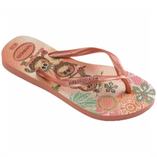 Sandalia Kids Slim Princ.havaianas Rosa Clay 25/26