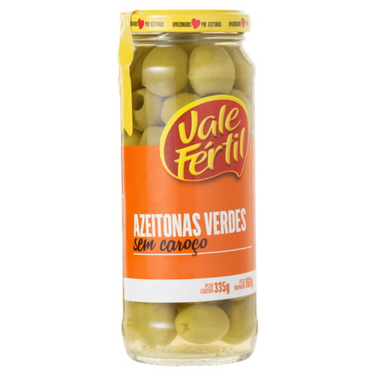 Azeitona Verde Vale Fertil 160g S/caroco