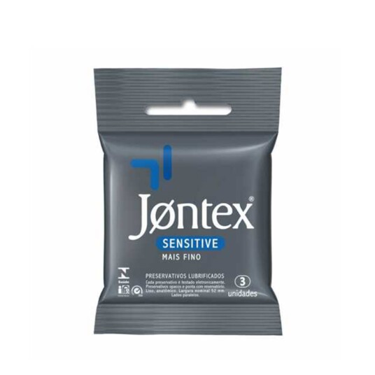 Preservativo Jontex 3un Sensitive M.fi