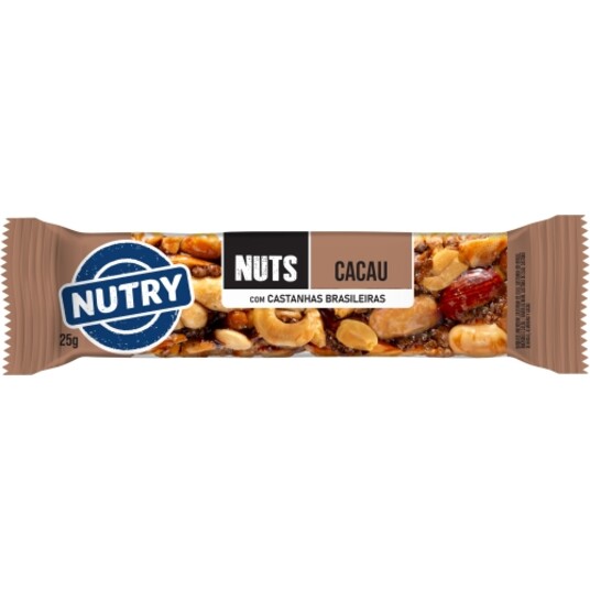 Barra Nuts Nutry 25g Cacau