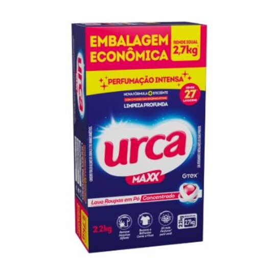 Sabao em Po Urca Maxx 2,2kg