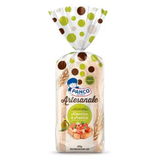 Pao de Forma Artesanale Panco 350g Alecrim/azeite