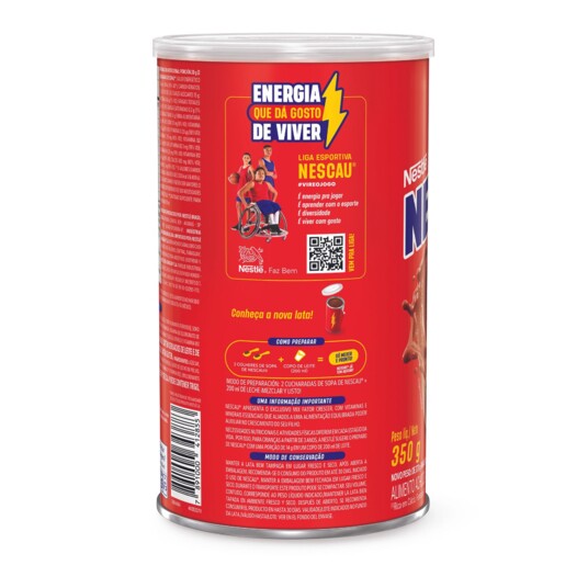 Achocolatado em Po Nescau 350g