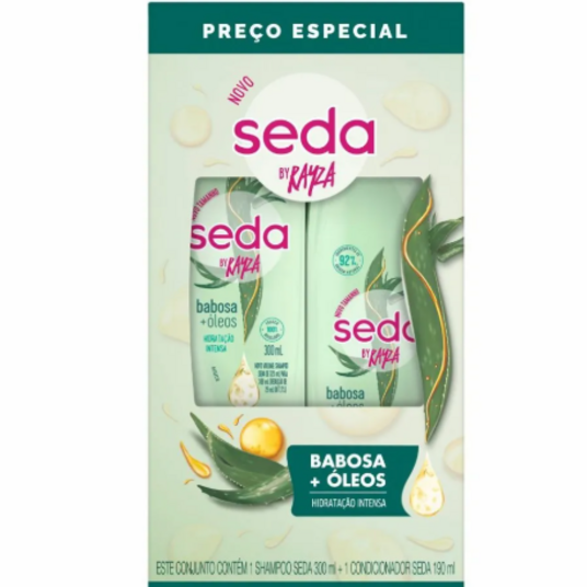 Kit Sh.+cond.seda 300+190ml By Rayza Bab.ol