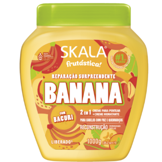Creme de Tratamento Skala 1kg Banana