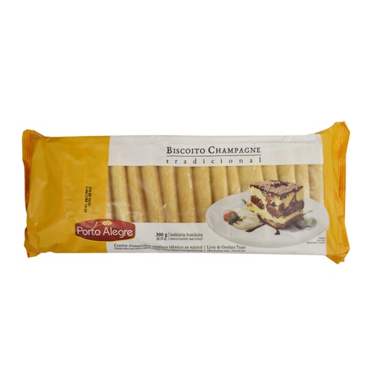 Biscoito Champan.porto Alegre 300g Champagne