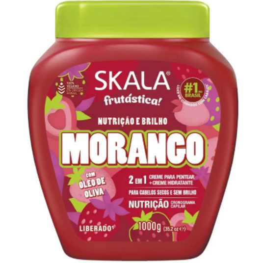 Creme de Tratamento Skala 1kg Morango