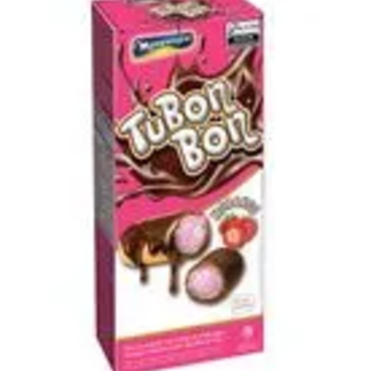 Biscoito Wafer Tubon 30g Cober.morango